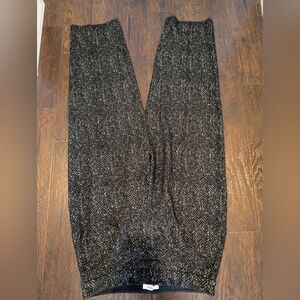 SPANX Black and Gray Pants